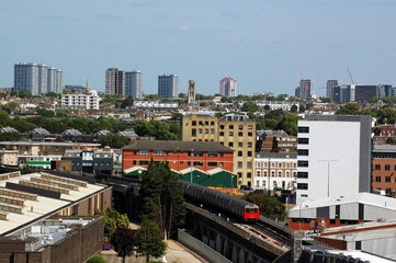 Fototapeta na wymiar View across West London