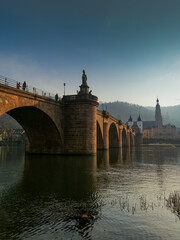 Naklejka premium charles bridge city