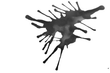 water color painted on white paper.