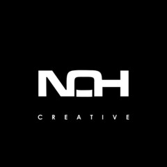 NOH Letter Initial Logo Design Template Vector Illustration
