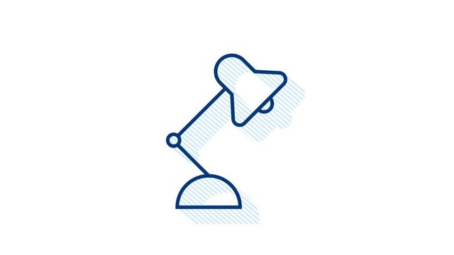 Office icon. Web icon set. Office, great design for any purposes. Motion graphics.