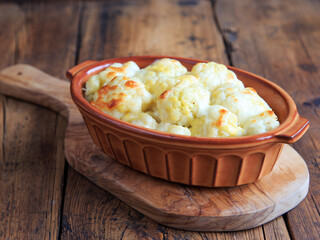 Vegetarischer Blumenkohlauflauf 