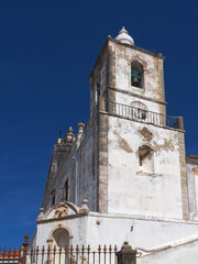 Beautiful church in Lagos st. Sebastian or Igreja de Sao Sebastiao at the Algarve coast of Portugal
