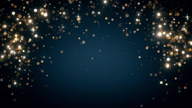 magic dust sparkles holiday background