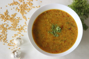 Boiled lentils tempered with garlic and spices. A favourite side dish from India popularly known as...