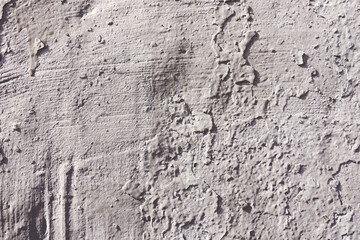 Background of the wall with blown gray paint