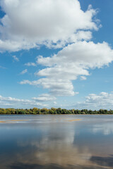 Tagus river near Santarém city