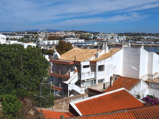 Fototapeta premium Beautiful cityscape of the city of Lagos, Algarve, Portugal