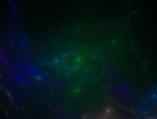 Fototapeta premium Imaginatory fractal background generated Image