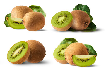 Fresh raw sweet kiwi