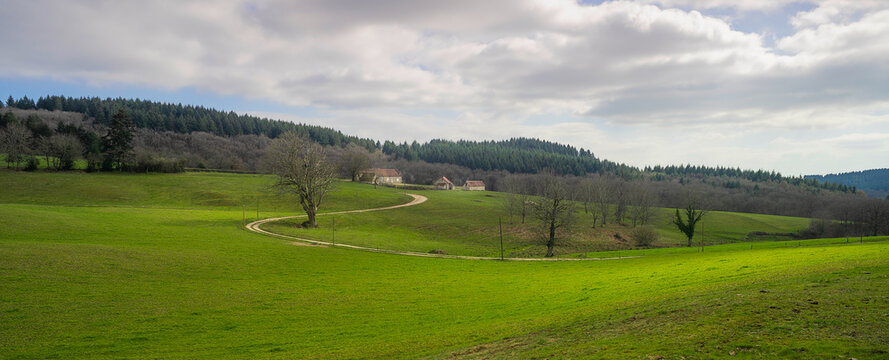 paysage du morvan