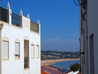 Beautiful cityscape of the city of Lagos, Algarve, Portugal
