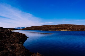 sunset over the sea scotland landscapes