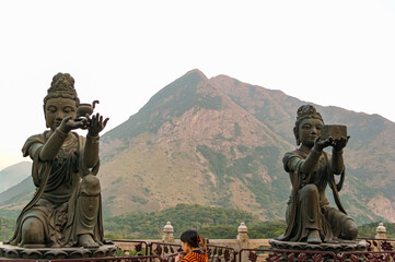 Obraz premium lantau statue
