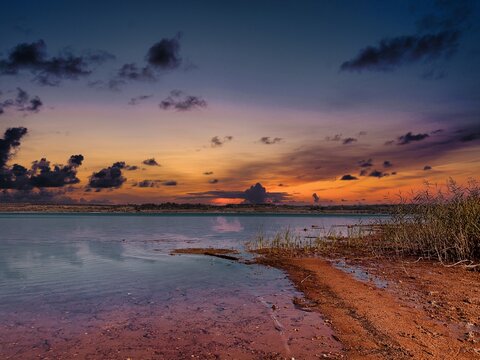 Sonnenuntergang am St&ouml;rmthaler See
Leipziger Seen
Neuseenland
