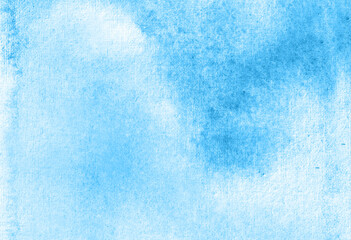 Abstract pastel watercolor hand painted background texture. aquarelle abstract emerald backdrop. horizontal template