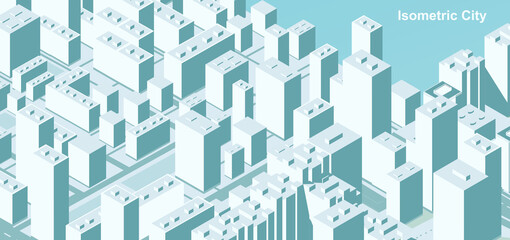 Isometric city vector.Smart town with road , trees,smart city and public park,building 3d,capital , Vector office and metropolis concept. Trending image.