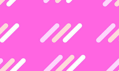 Seamless horizontal vector lines on pink background for fabric or background use