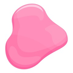 Manicure pink paint icon. Cartoon of Manicure pink paint vector icon for web design isolated on white background