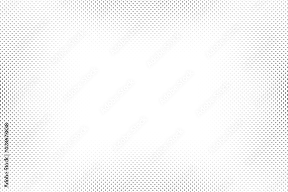 Poster abstract background consisting of small dots and squares.