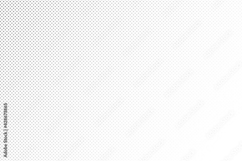 Poster abstract background consisting of small dots and squares.