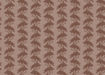 Vector texture background, seamless pattern. Hand drawn, brown colors.