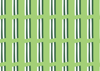 Vector texture background, seamless pattern. Hand drawn, green, white colors.