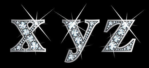 Diamond x, y, z in Lower Case
