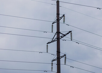 High voltage tower