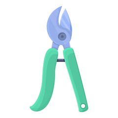 Clipper secateurs icon. Cartoon of Clipper secateurs vector icon for web design isolated on white background