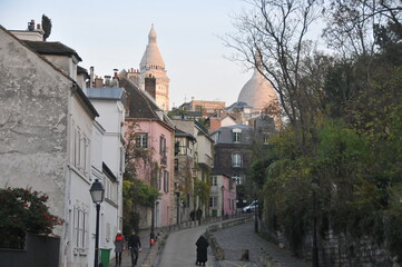Walking in Montmartre