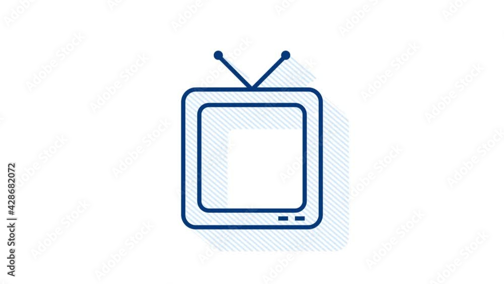 Aufkleber technology icon on white background. information technology. digital communication. device icon. glo