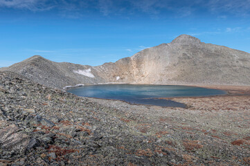 Highest named lake in United States Pacific Tarn