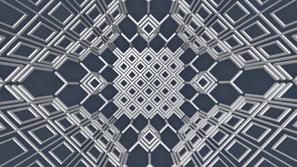 Abstract geometric pattern on the grey background - 428683066