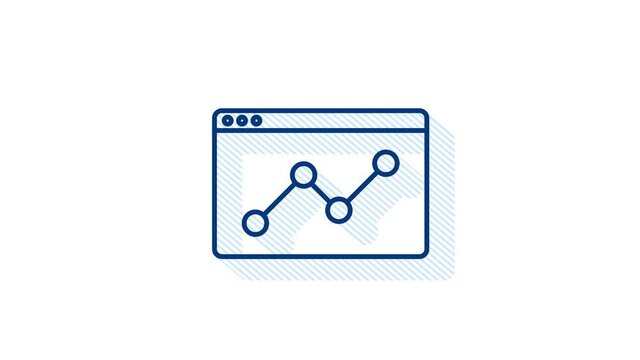 Office icon. Web icon set. Office, great design for any purposes. Motion graphics.