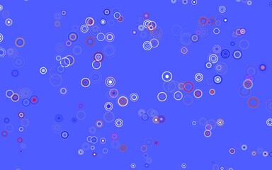 Light Purple vector texture with disks.