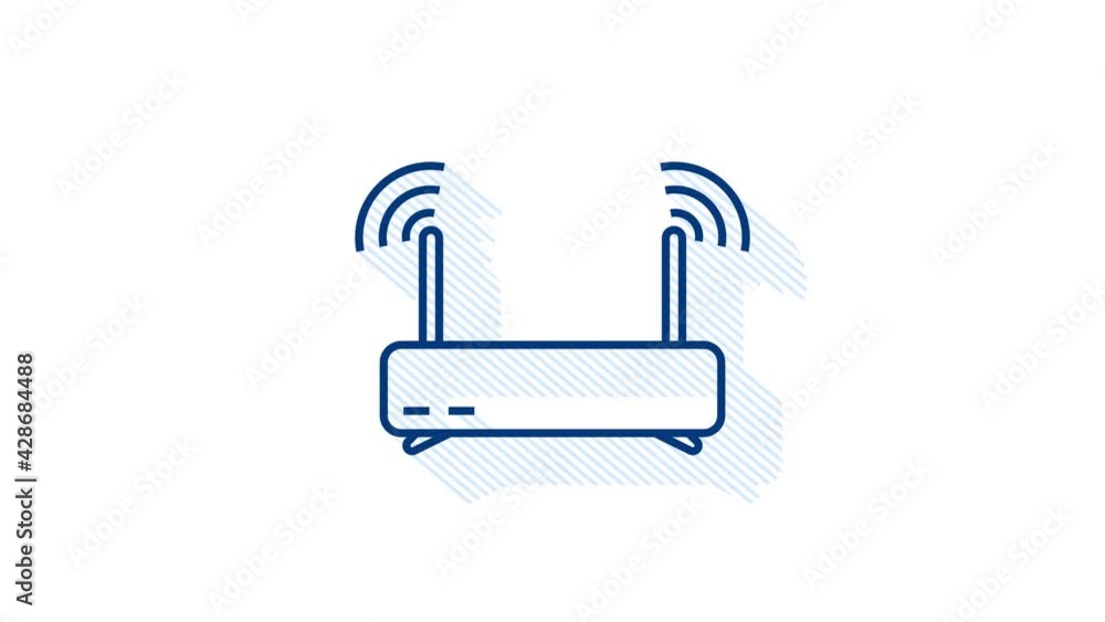 Aufkleber technology icon on white background. information technology. digital communication. device icon. glo