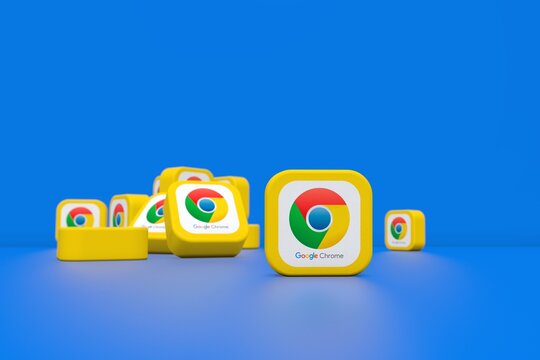 google crome, social network background design