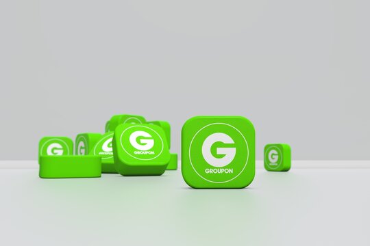 groupon, social network background design