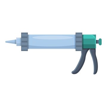 recommend clip art: Repair silicone caulk gun icon. Cartoon of Repair silicone caulk gun vector icon for web design isolated on white background