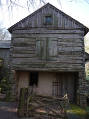 Obraz premium old mill on farm