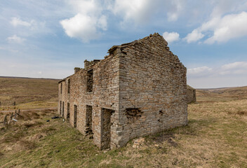 Rookhope mine and outbuildings derelict