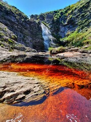 Cachoeira V&eacute;u de Noiva - Serra da Fuma&ccedil;a - Pindoba&ccedil;u BA