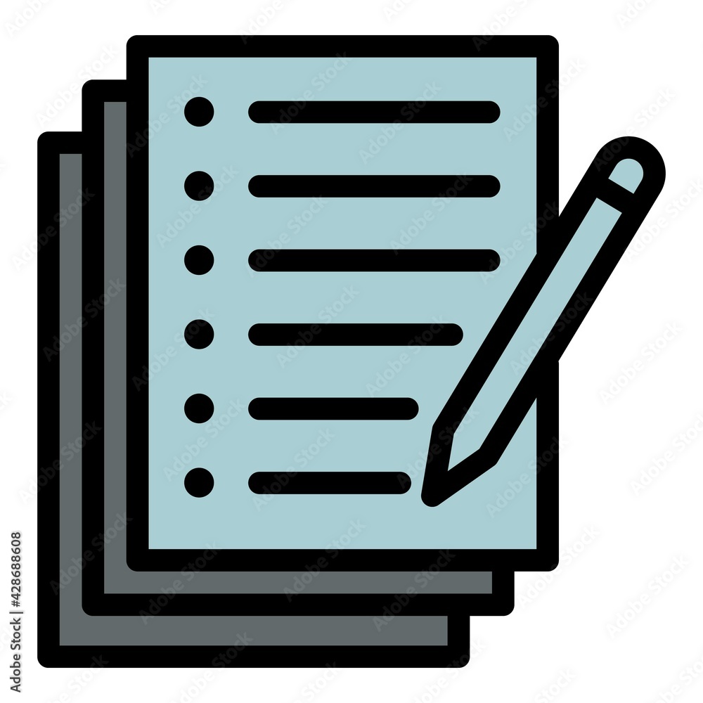 Aufkleber film script icon. outline film script vector icon for web design isolated on white background