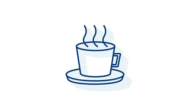 Office icon. Web icon set. Office, great design for any purposes. Motion graphics.
