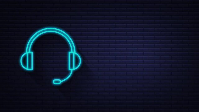 Set with delivery icon. Delivery service. Fast courier. Truck icon set. Motion graphics.