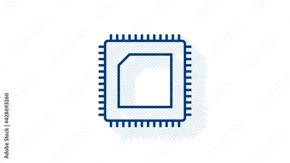 Aufkleber technology icon on white background. information technology. digital communication. device icon. glo
