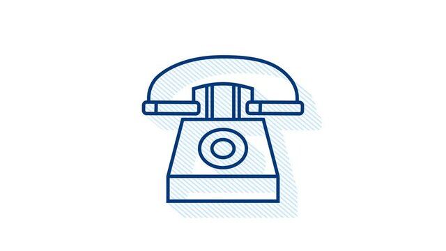 Office icon. Web icon set. Office, great design for any purposes. Motion graphics.