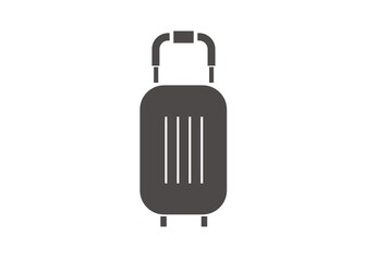 Travel bag. Simple flat illustration.
