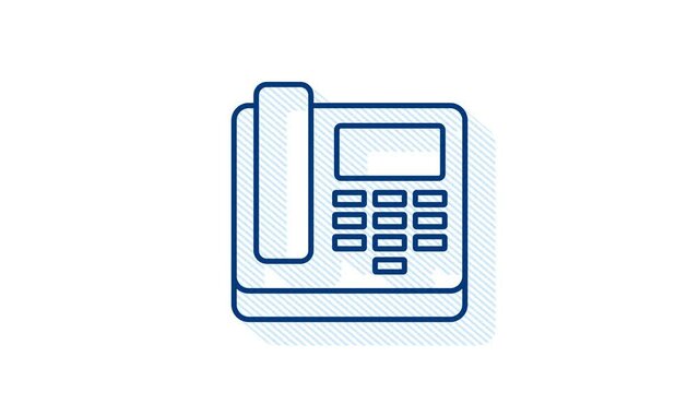 Office icon. Web icon set. Office, great design for any purposes. Motion graphics.